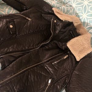 Shearling Moto jacket